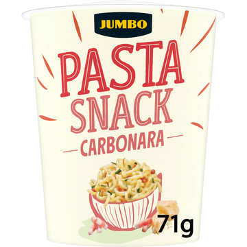Jumbo Pasta Snack Carbonara 71 g