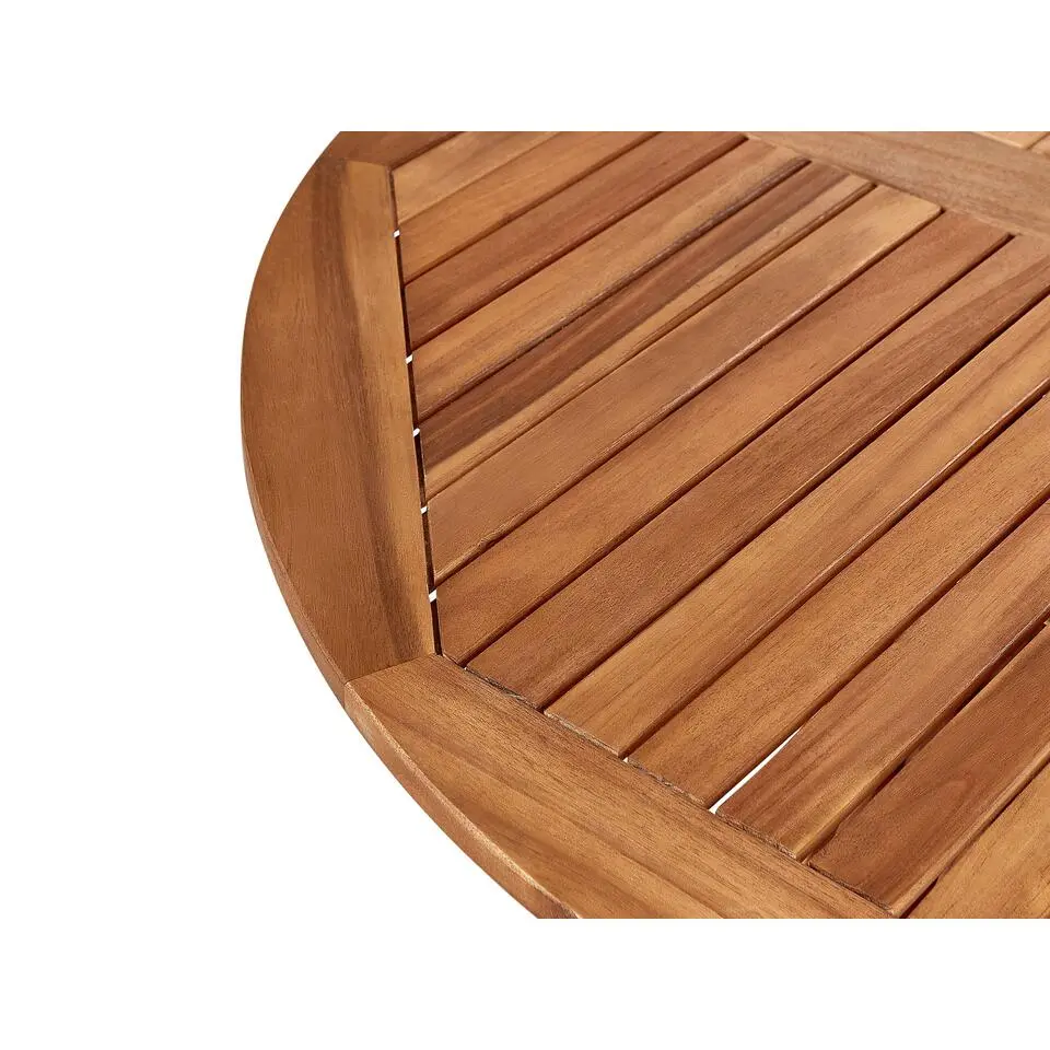 AGELLO - Tuinset voor 4 - Lichthout - Acaciahout