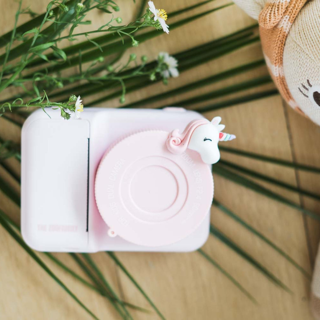 the zoofamily kindercamera met thermische printer zoo print - eenhoorn