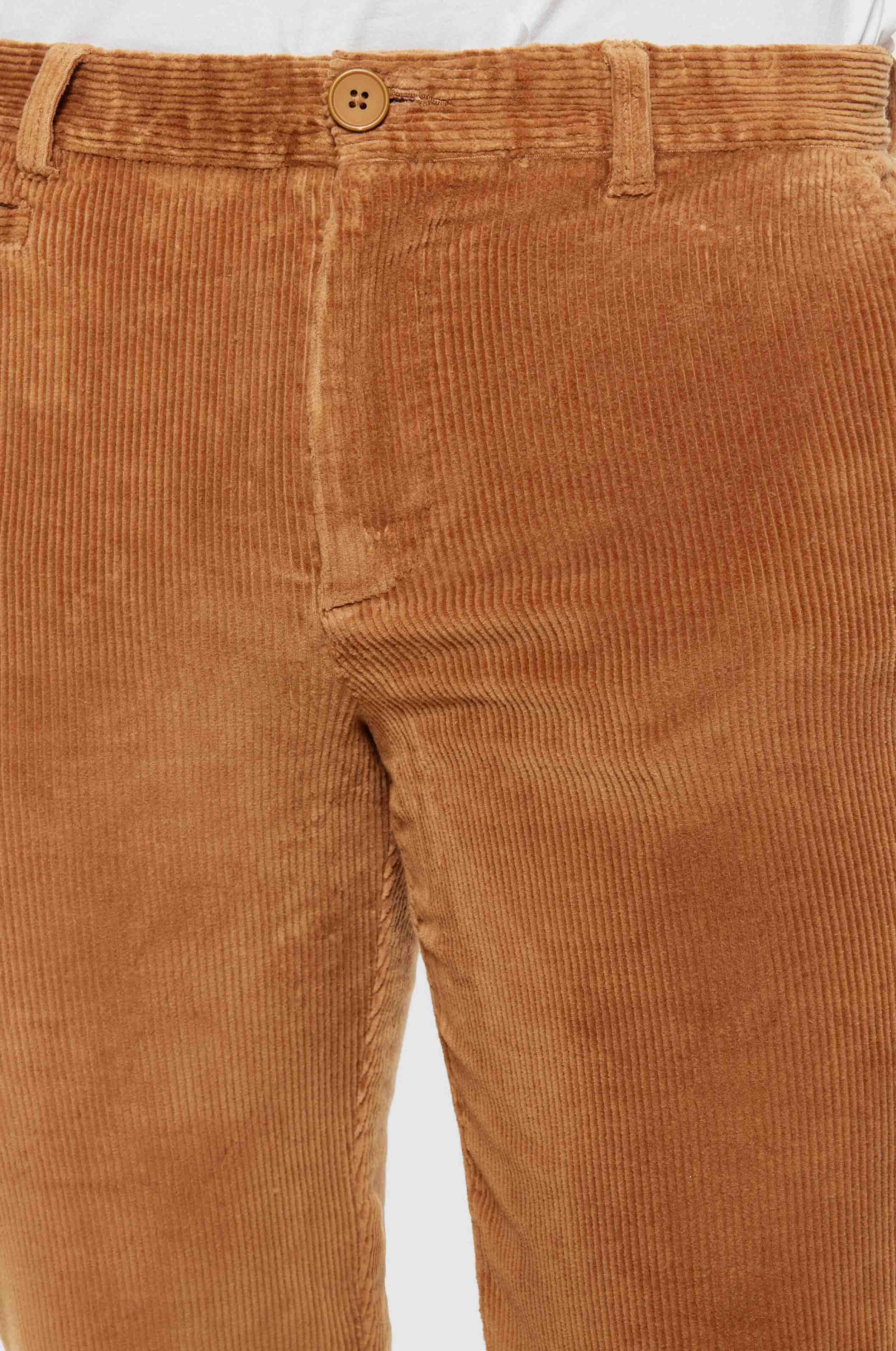Knowledge Cotton Apparel Cord-Hose Chuck 8 Wales Corduroy Chino Pants Dachshund