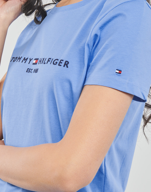 Tommy Hilfiger - REGULAR HILFIGER C-NK TEE SS - Bleu