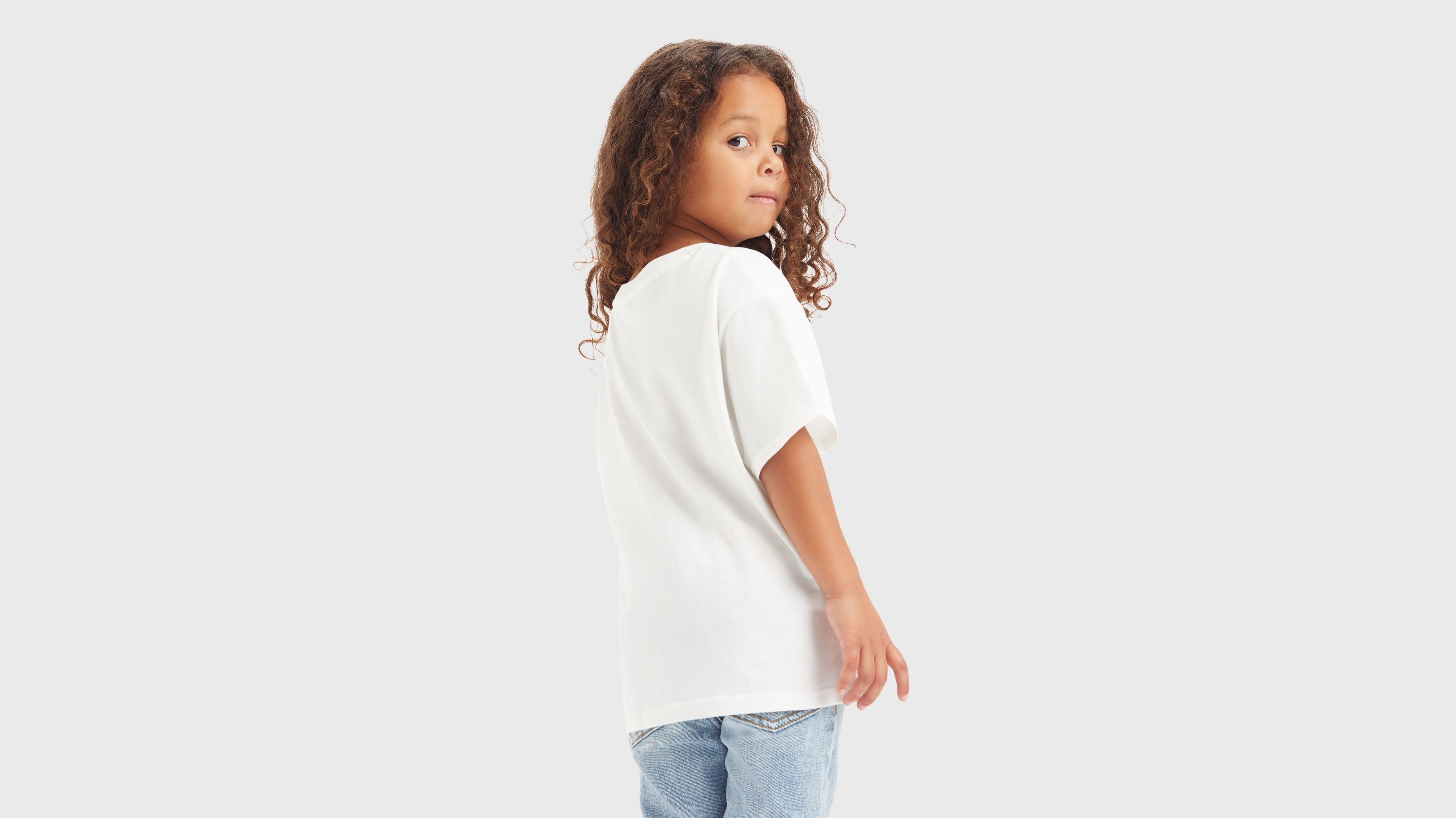 Enfant t-shirt oversize Earth - Sugar Swizzle - Blanc