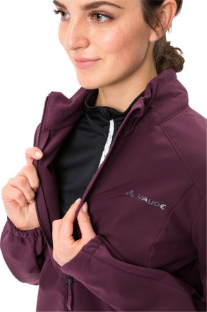 WINTRY IV Damen-Softshelljacke  cassis  38