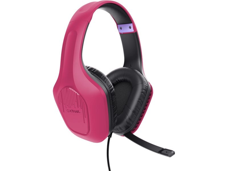 Trust 3-in-1-Gaming-Paket GXT 790 3-in-1-Gaming-Paket mit leichtem Headset, beleuchteter Maus und Mauspad