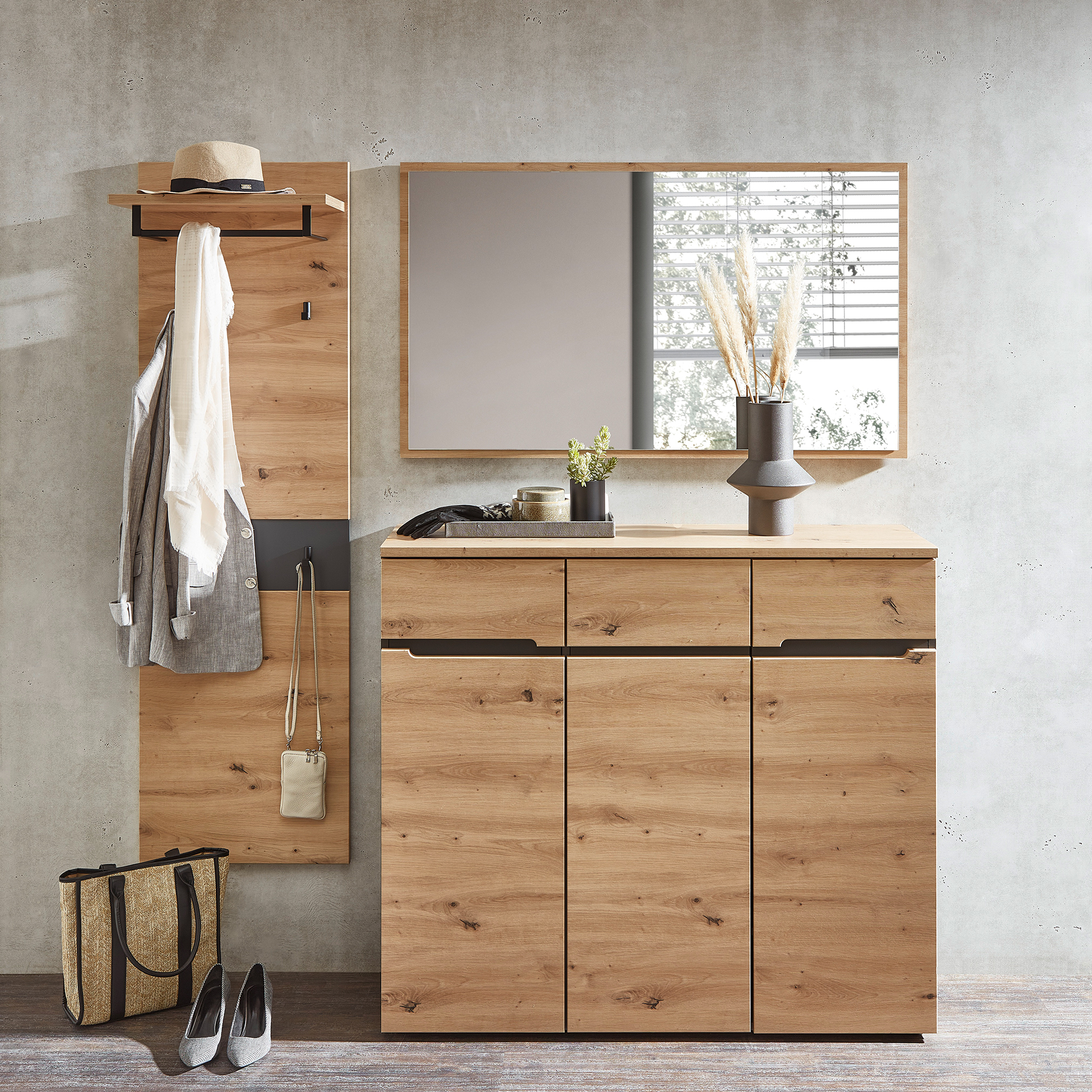 Spiegel - Artisan Eiche - 120 cm