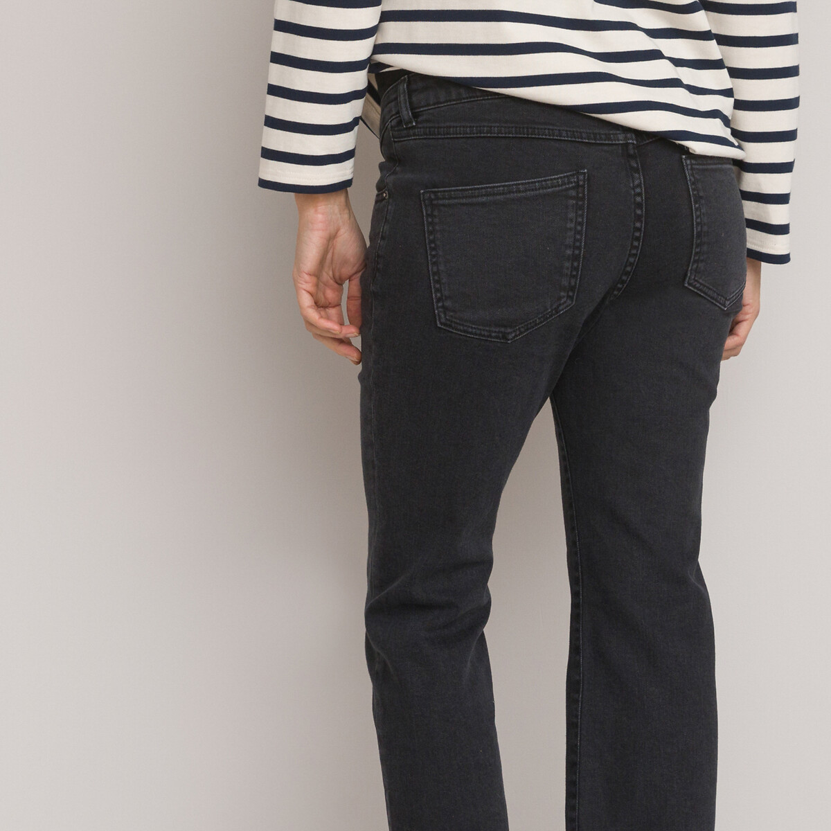 COLEÇÕES LA REDOUTE<br>Calças jeans boca de sino para gestantes