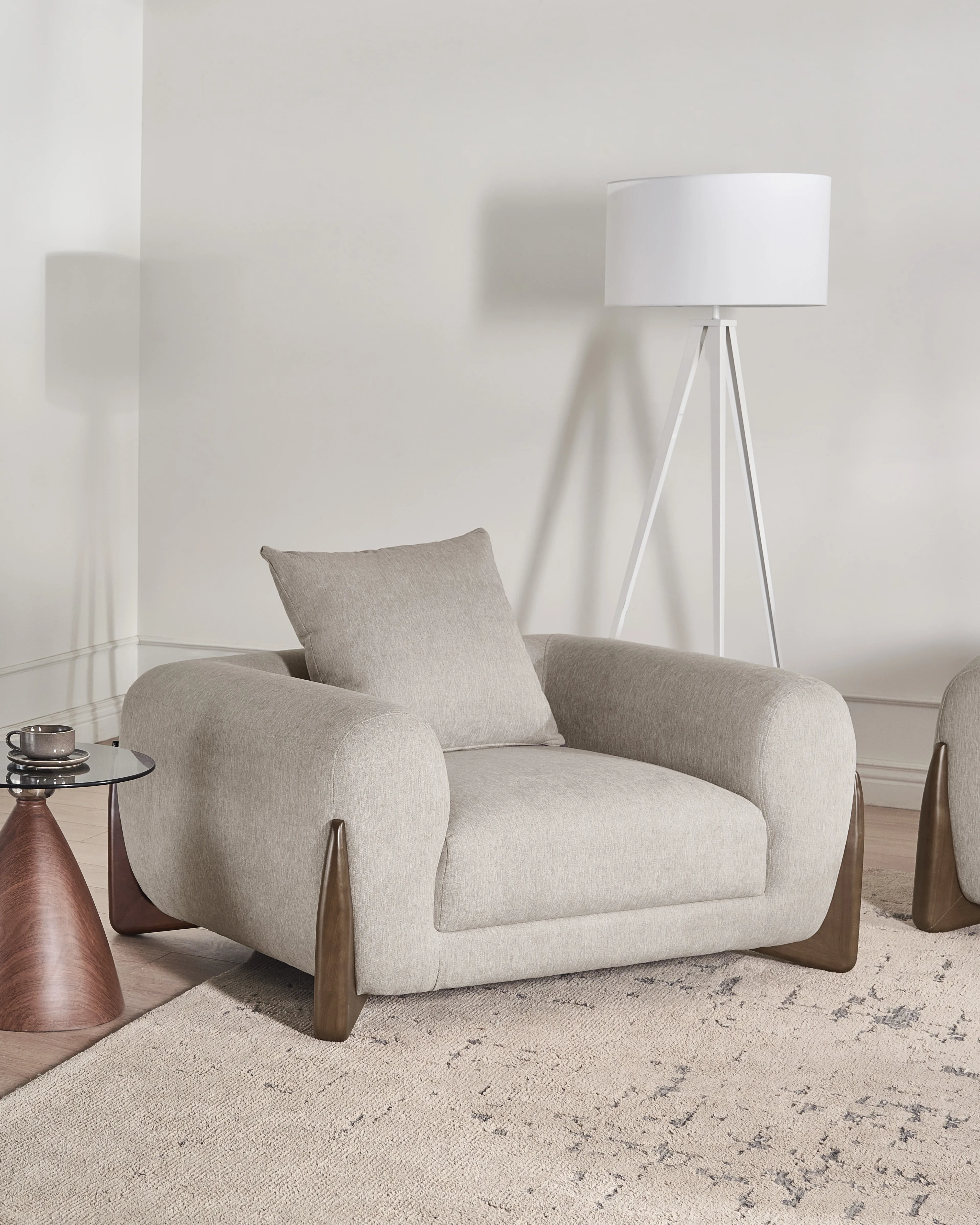Fauteuil VINLIDEN Taupe