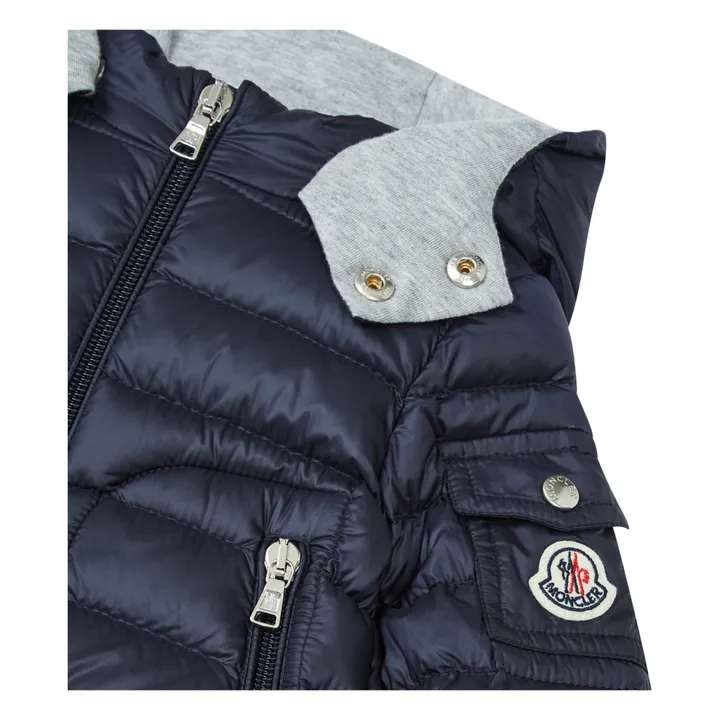Moncler Doudoune à Capuche Lauros | Bleu marine
