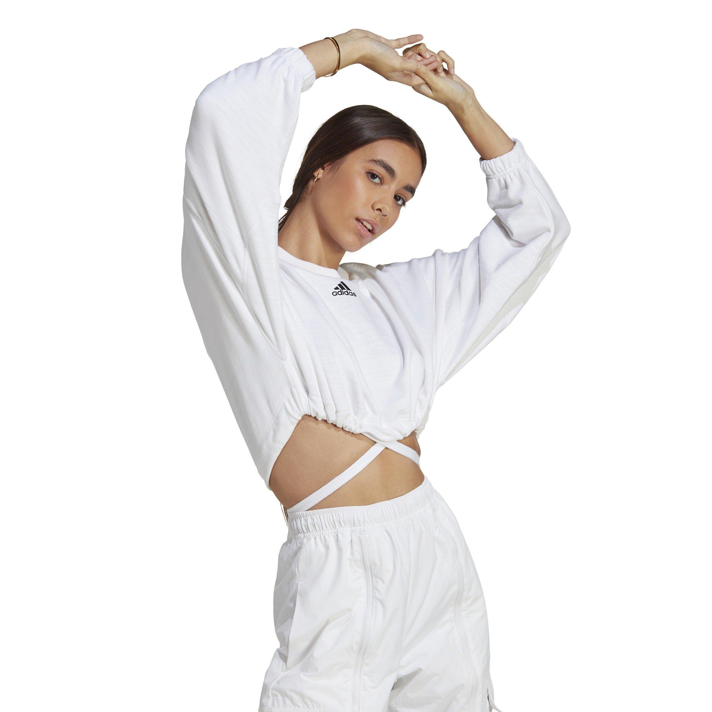 adidas adidas Dance Crop Versatile Sweatshirt Womens