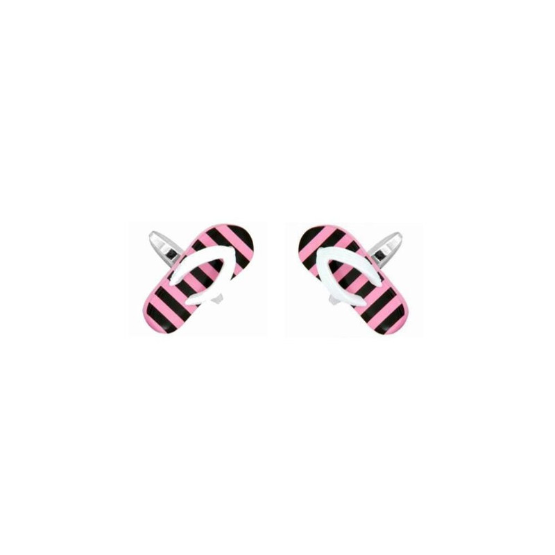 Boutons de manchette, Tong rose