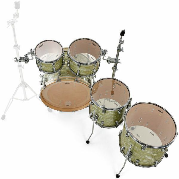 Ludwig Classic Maple 5pcs Olive Pearl