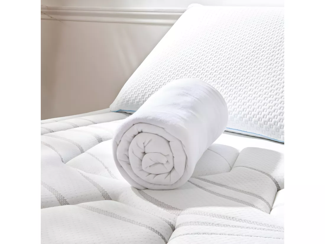 Protège matelas en Coton Gratté - 160x200 cm