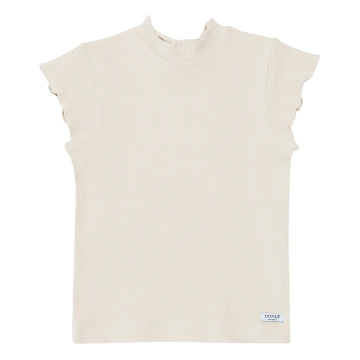 Donsje Top Aurore Coton Bio | Ecru