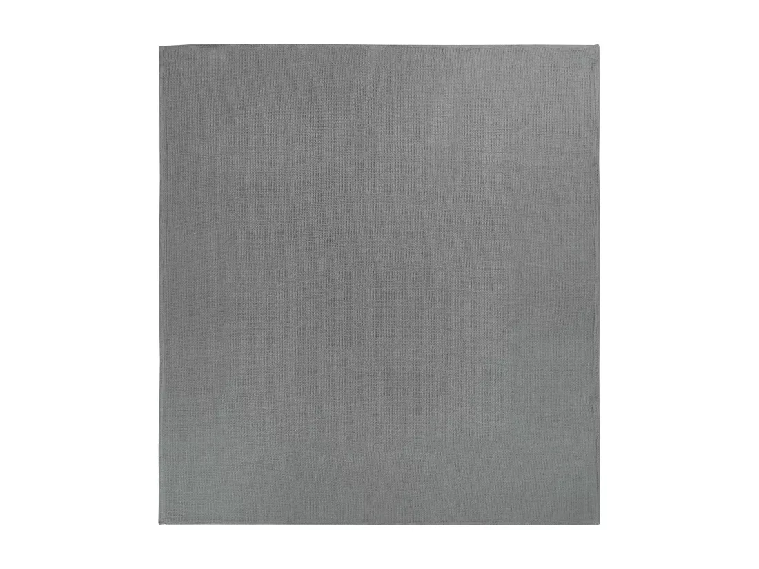 Couvre-lits RAGALA Coton 220 x 240 cm Gris foncé