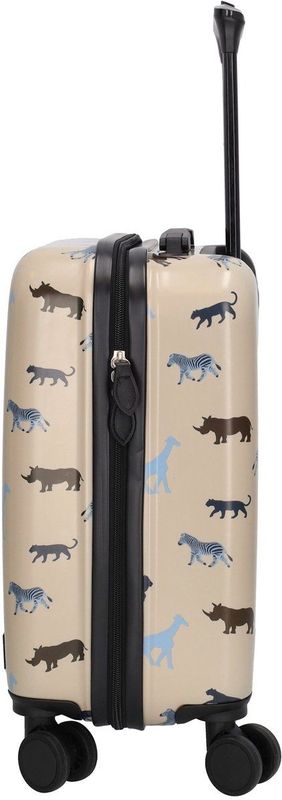 Zebra Trends - Travel Handbagage Koffer - Multikleur - ABS - 32 Liter
