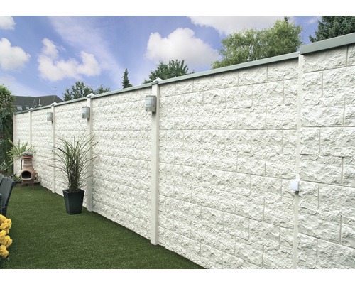 Betonnen schuttingpaneel standaard Casa Borsika 200x38,5x3,5cm