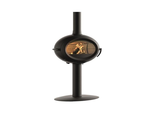 INVICTA - Poêle à bois fonte 7kw noir - p648114