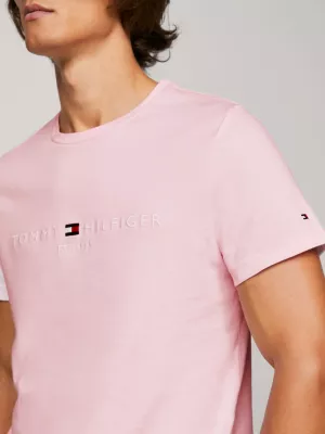 Camiseta Slim Fit com Logo