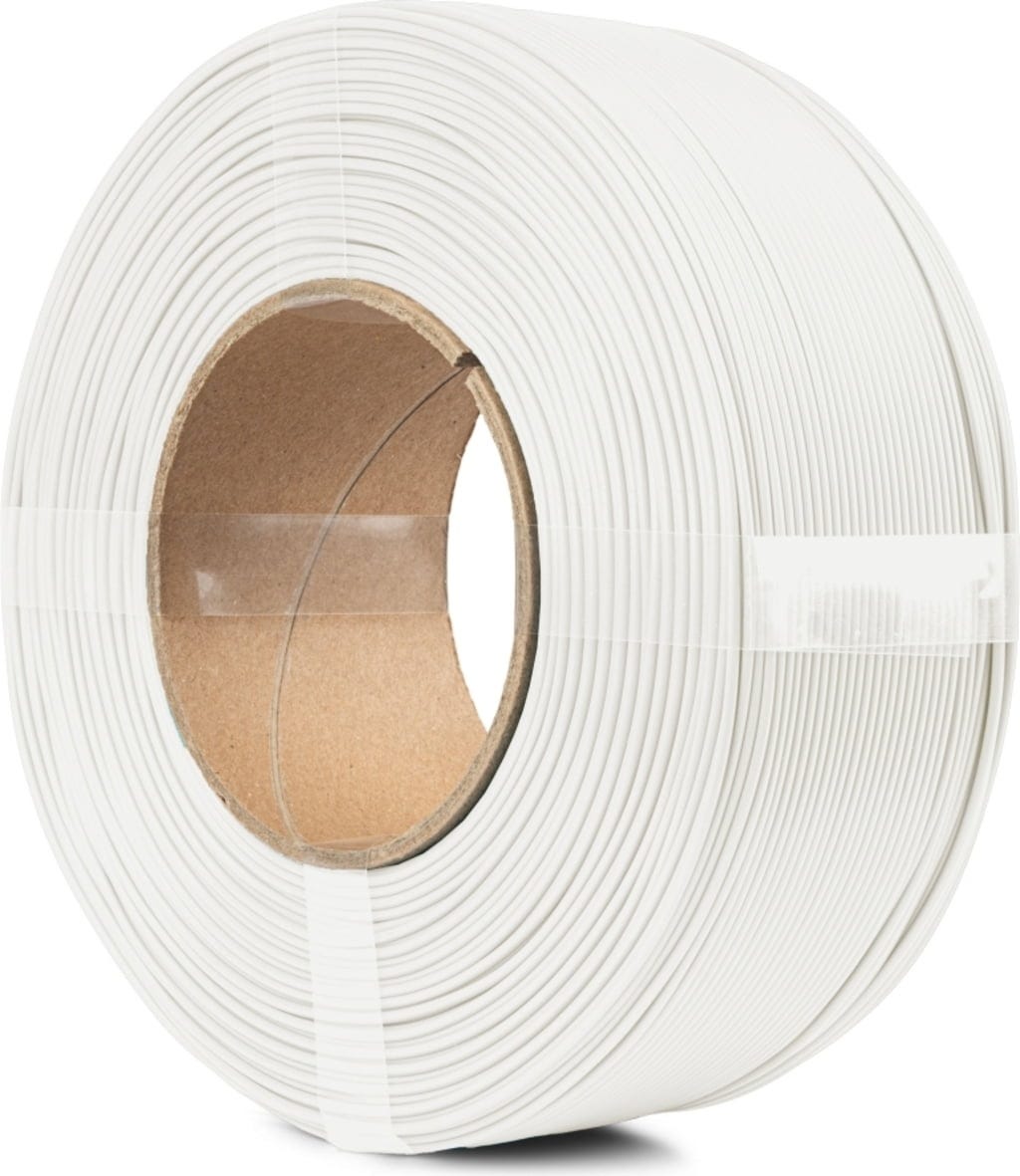 The Filament  Refill PLA Lite White, 1,75 mm / 1000 g    Zuverlässiges PLA Filament ohne Spule in White
