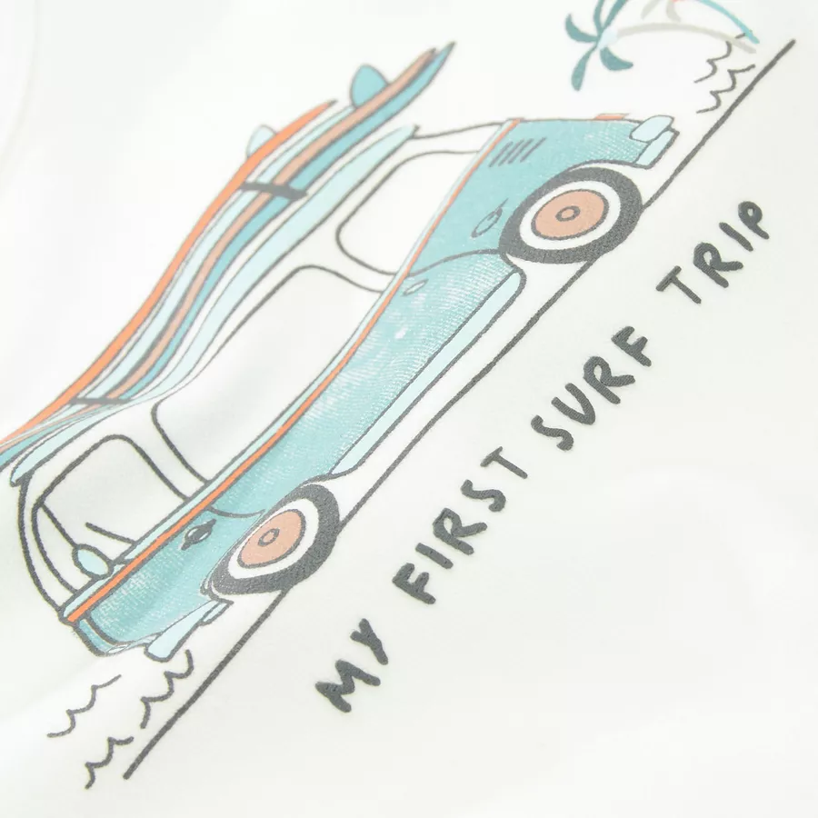 Staccato T-Shirt warm white