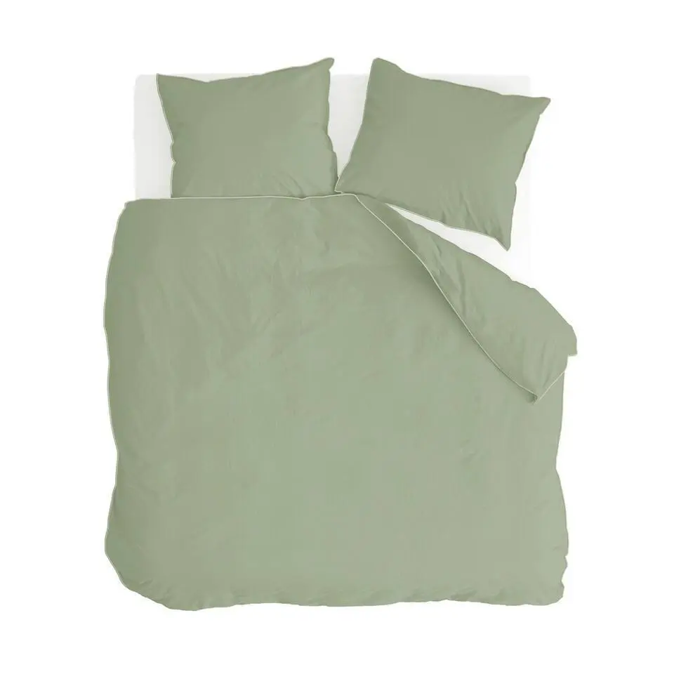 Walra - Dekbedovertrek Sweet Softy - 200x220 cm - Groen