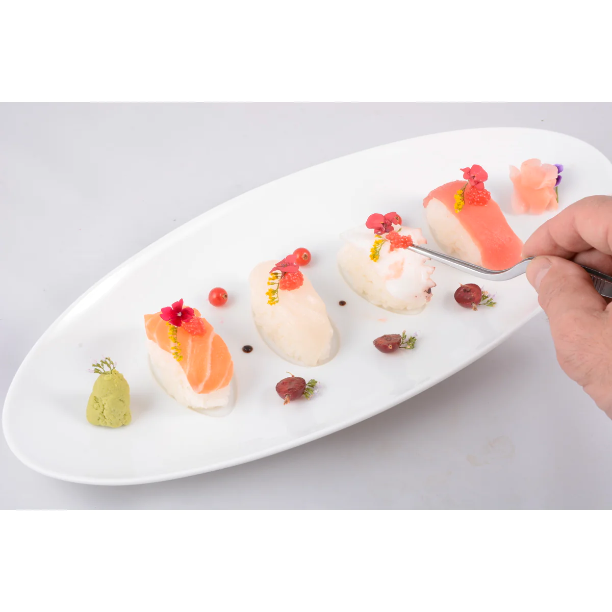 Petite pince à sushi et sashimi 15 cm Louis Tellier