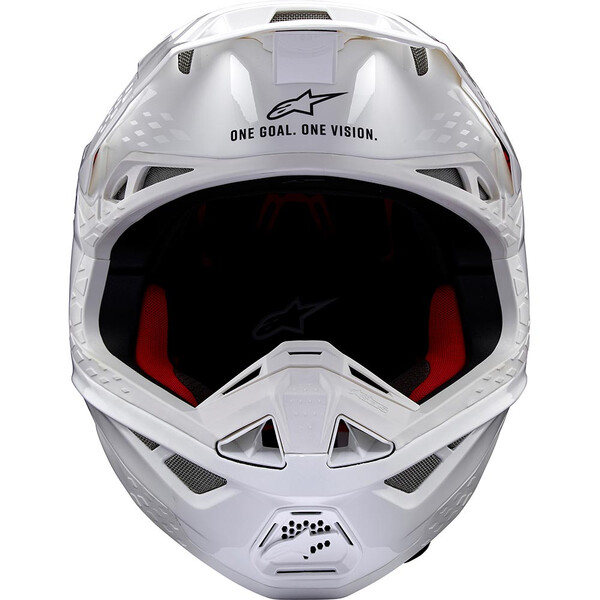 Alpinestars - Casque Supertech S-M10 Solid Blanc brillant