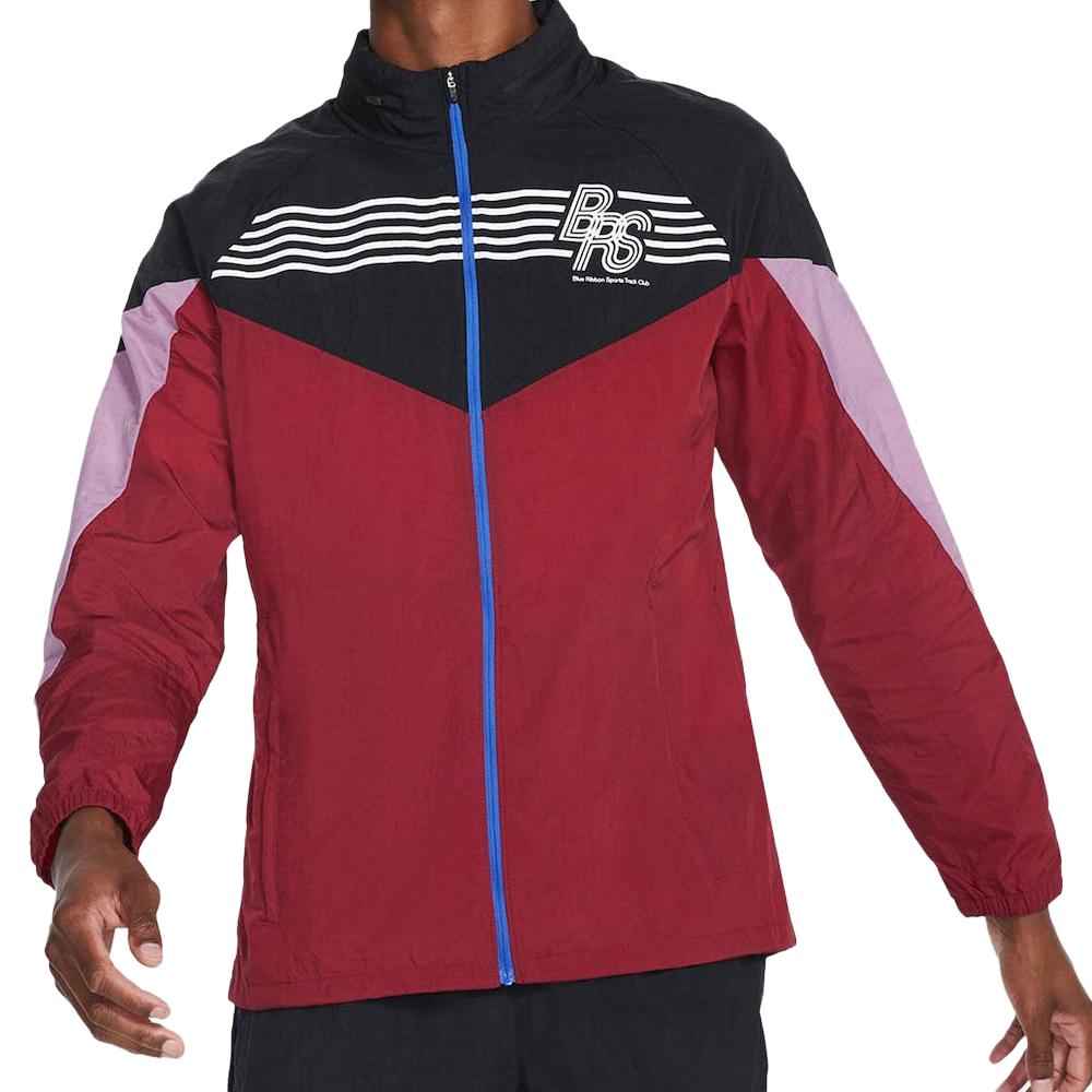 Nike Veste Rouge/Noir Homme NIike Windrunner
