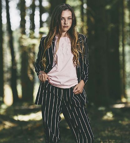 Grunt Blazer - Lilly - Navy m. Streifen