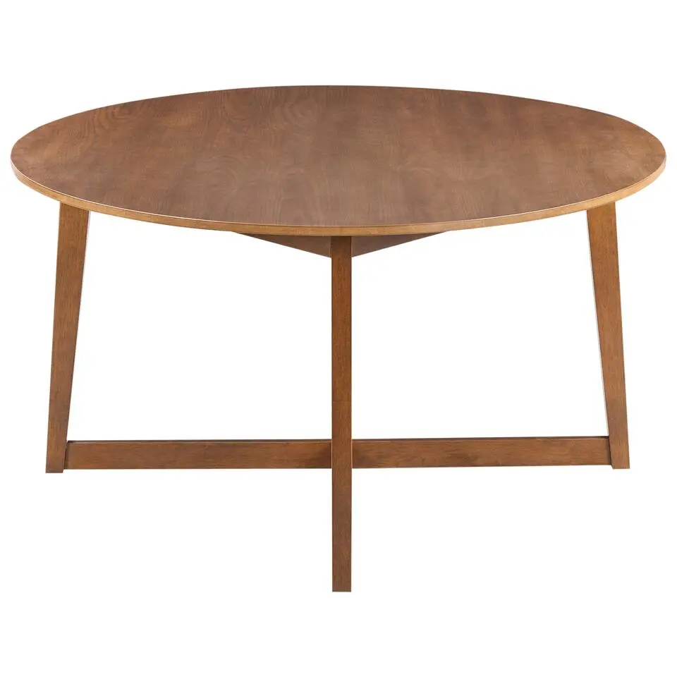 WAIPORI - Eettafel - Donkere houtkleur - 140 cm - MDF