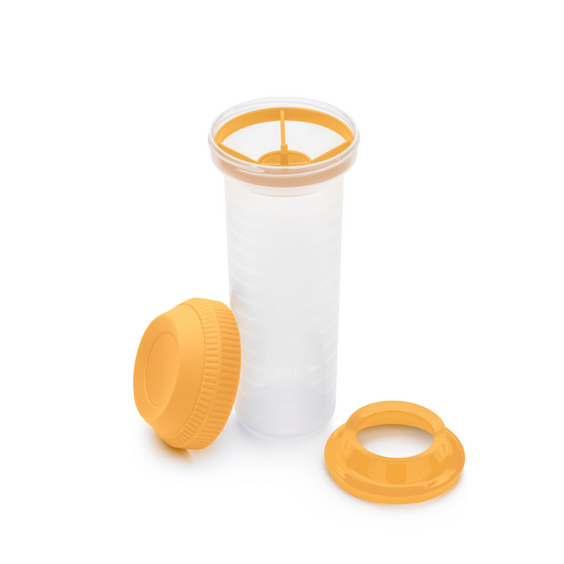 Shaker 750ml Der perfekte Alleskönner für die Zubereitung von Shakes, Dressings, Omeletts, Getränken und mehr!