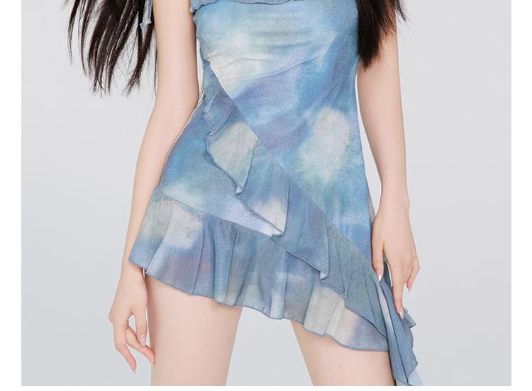 Tiaramond - Tie Dye zwemjurk