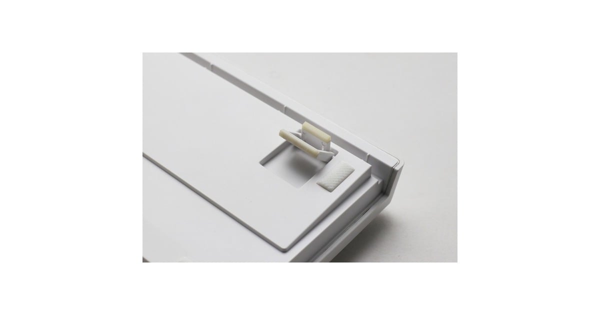 DuckyZero 6108 Pure White, gaming toetsenbord  (Wit, US lay-out, Cherry MX2A Speed Silver, RGB leds, Double-shot PBT, hot swap, 2.4GHz | Bluetooth | USB-C)