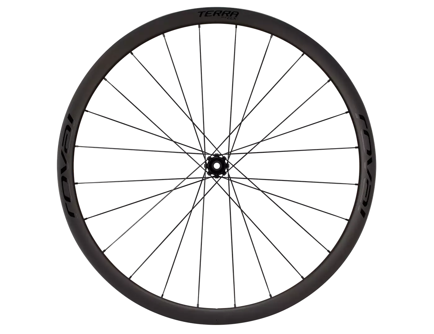 Roval Terra CLX II Tubeless Disc Gravel Achterwiel Carbon/Gloss Zwart