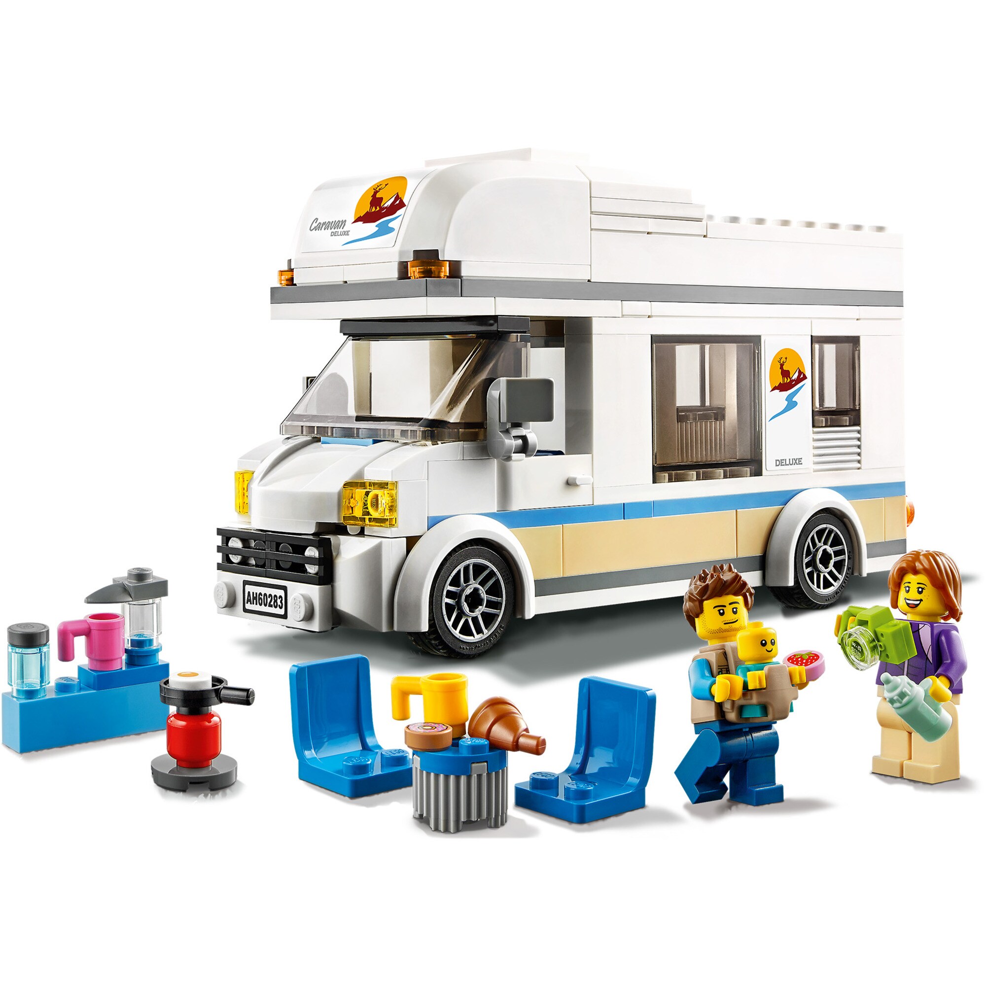 LEGO Konstruktionsspielzeug City Ferien-Wohnmobil