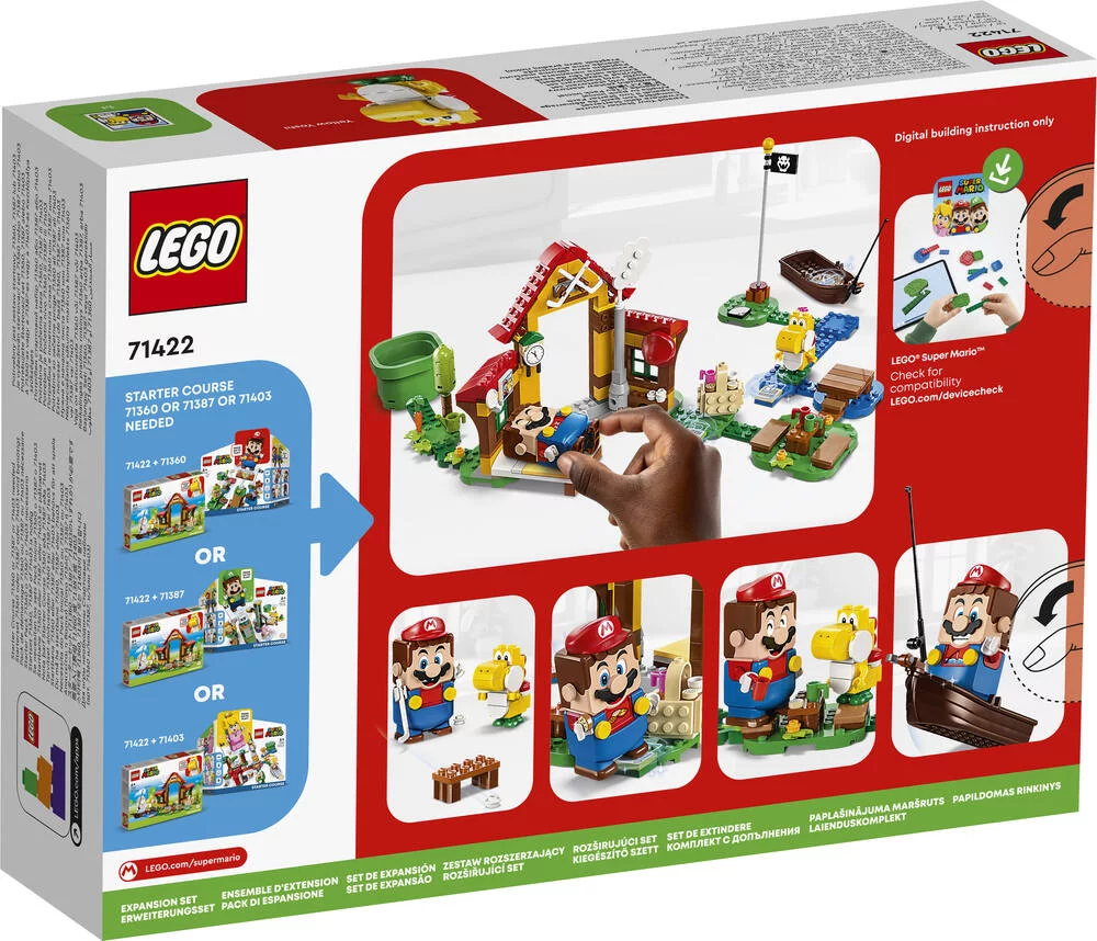 LEGO®SUPER MARIO™ 71422 - ENSEMBLE D'EXTENSION PIQUE NIQUE CHEZ MARIO