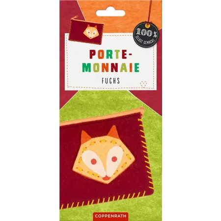 Coppenrath Verlag Filz-Nähset Portemonnaie Fuchs