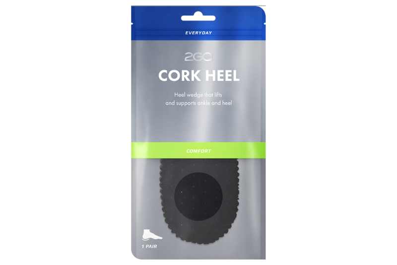 2GO CORK HEEL SORT HERRE