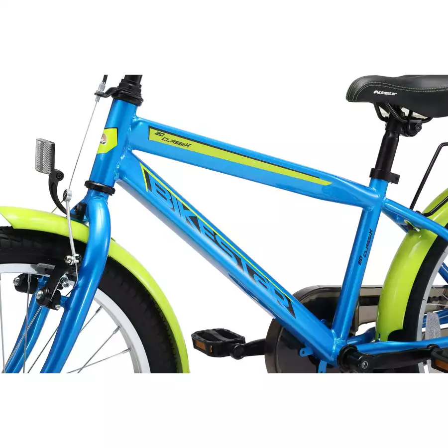 Bikestar Kinderrad 20 Zoll Urban City blau, grün