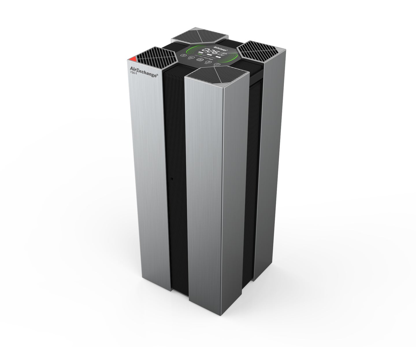 AirExchange 750-T Luchtreiniger voor grote ruimtes (HEPA 14-filter, tot 120 m², 95 W) ANTRACIET