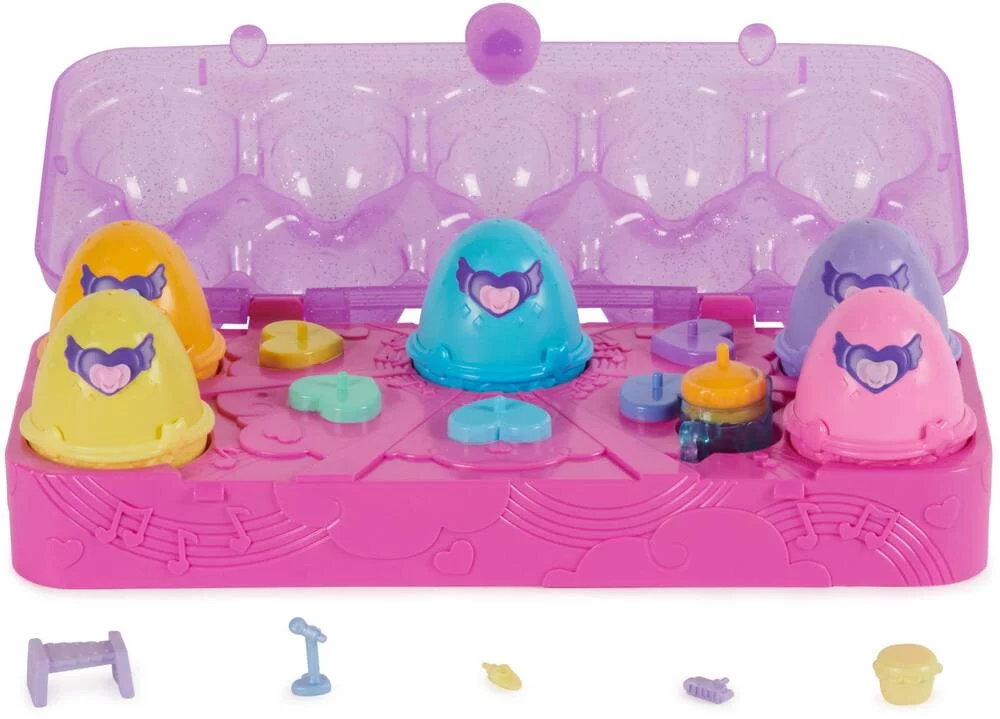 HATCHIMALS - BOITE 5 ŒUFS + ACCESSOIRES