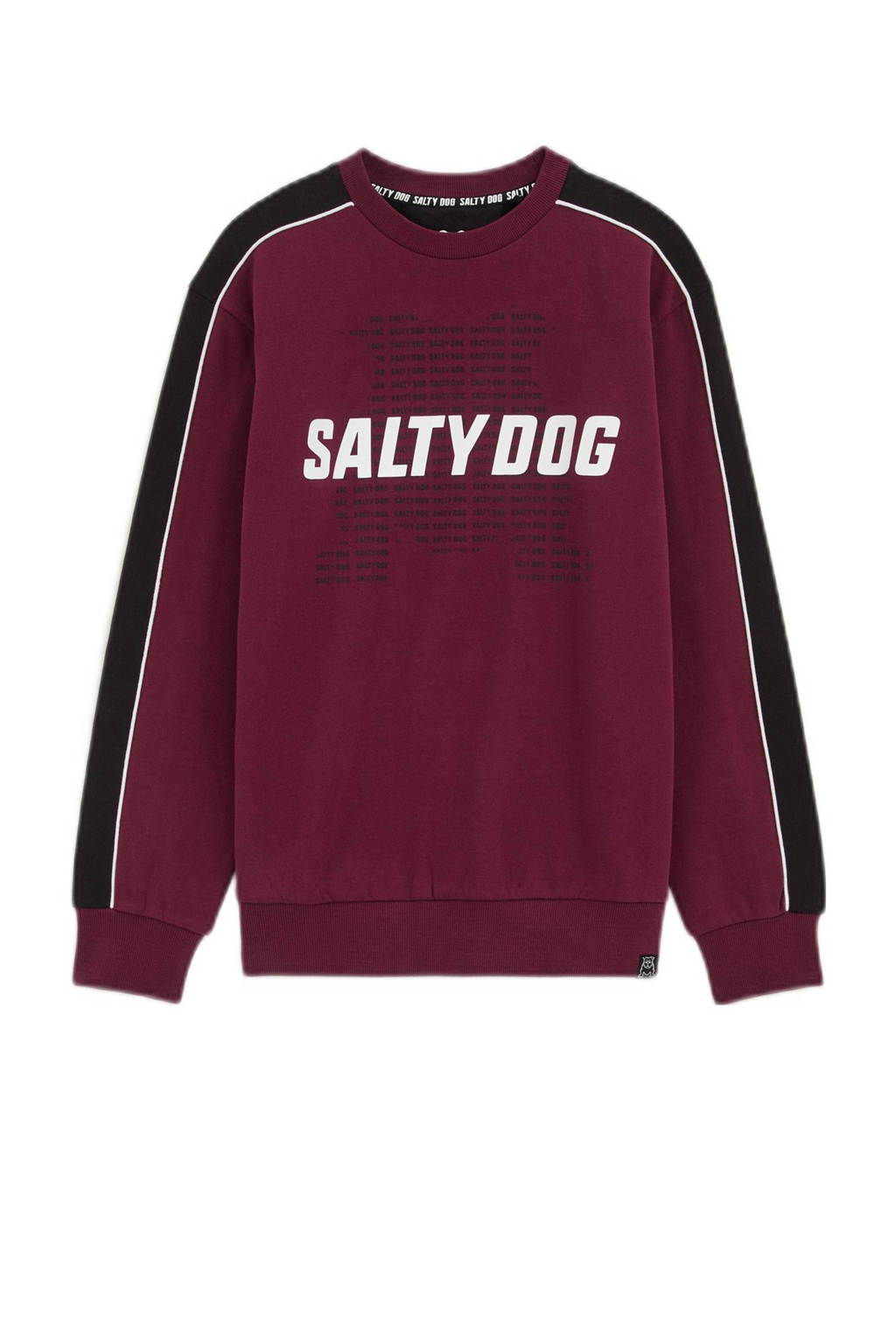 Salty Dog sweater donkerrood