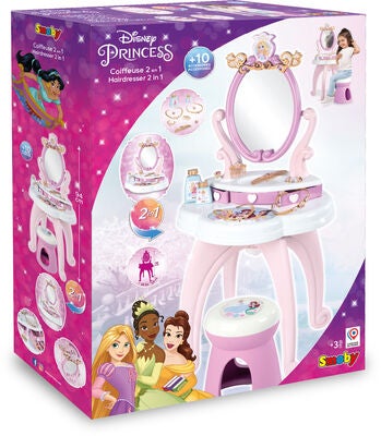 Smoby Disney Princess 2-i-1 Frisørsalong