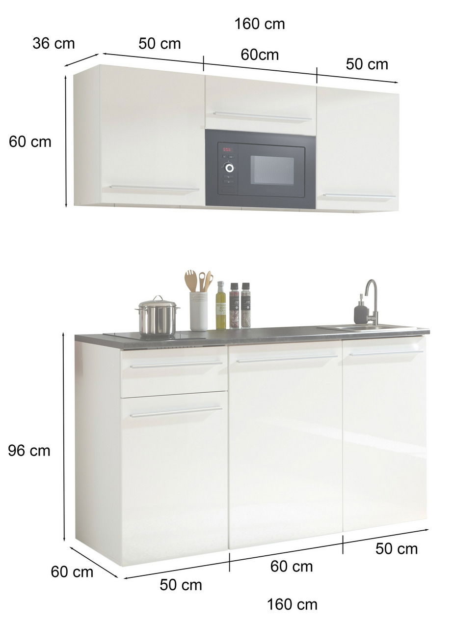 Yourkitchen Single-Küche 160 JAZZ