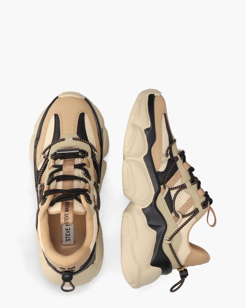 Steve Madden Spectator Beige/Multicolor Damessneakers