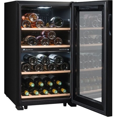 Cave de service La Sommeliere LS51.2ZBLACK 50 Bouteilles Noir