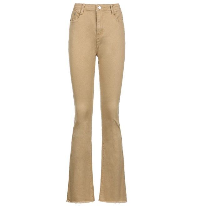 BrickBlack - Bootcut Jeans met hoge taille