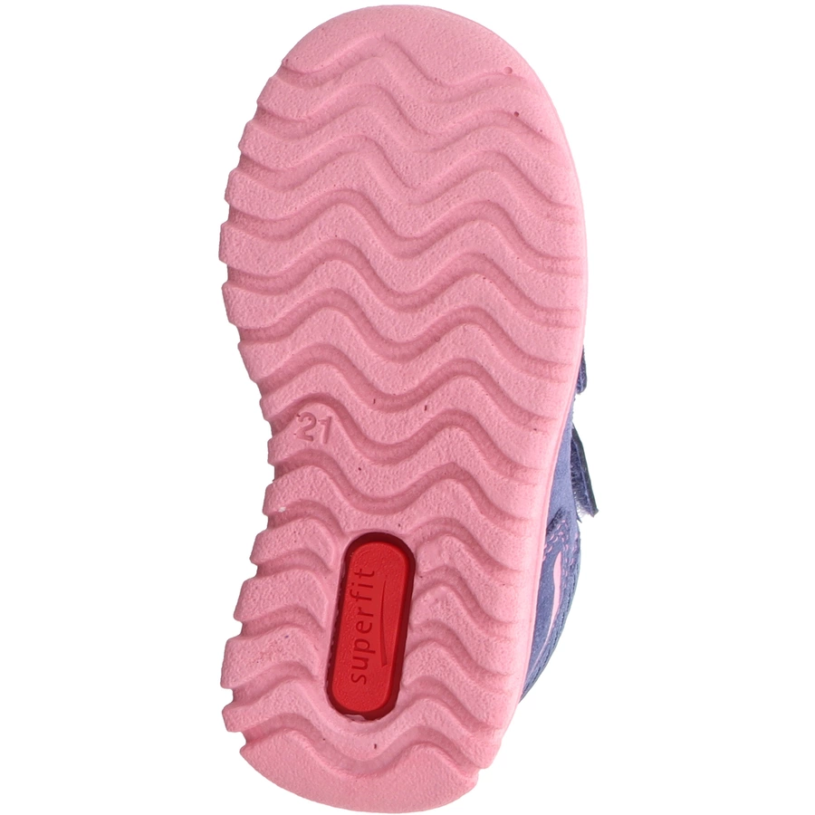 superfit Halbschuh Sport7 Mini blau  rosa