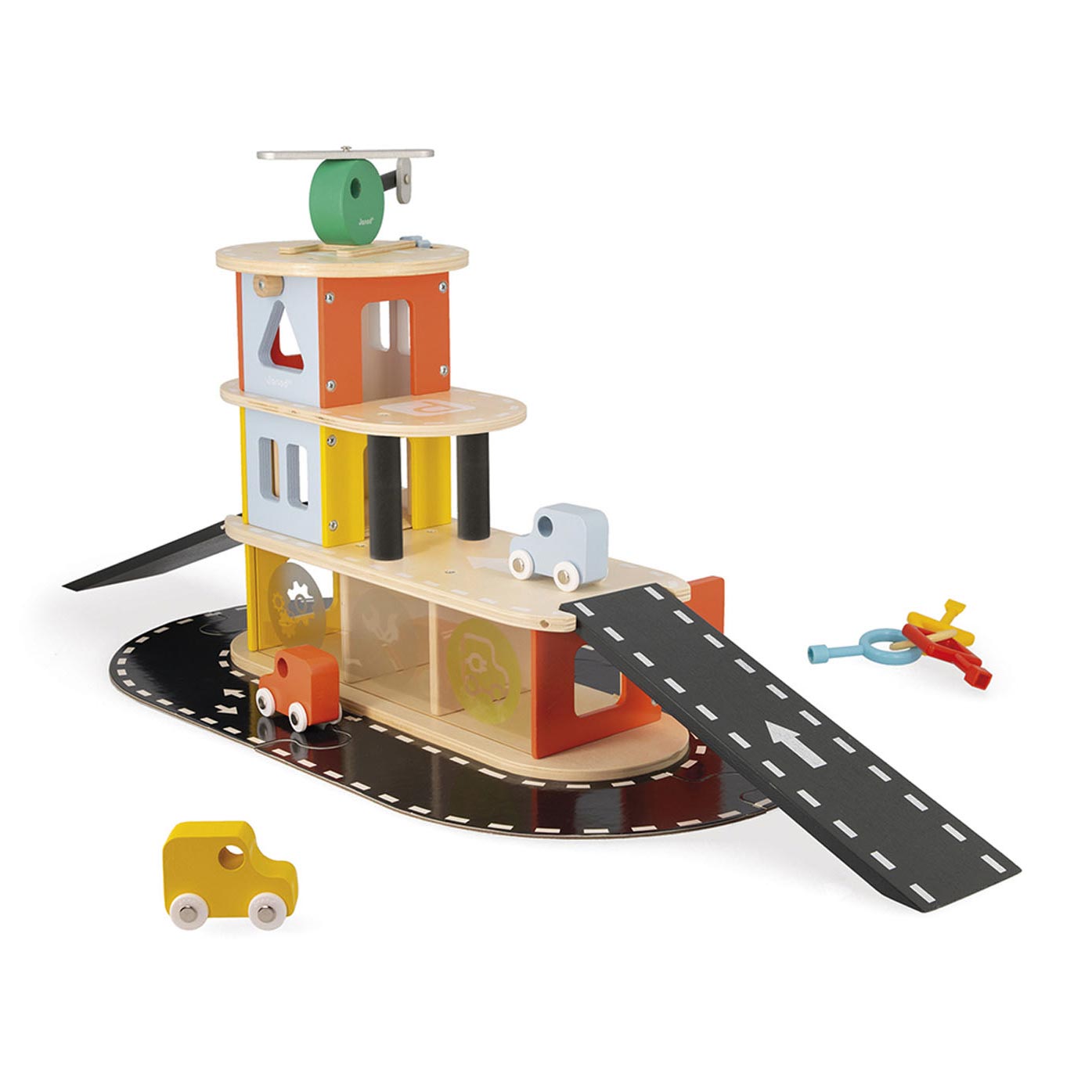 Janod Bolid Houten Garage