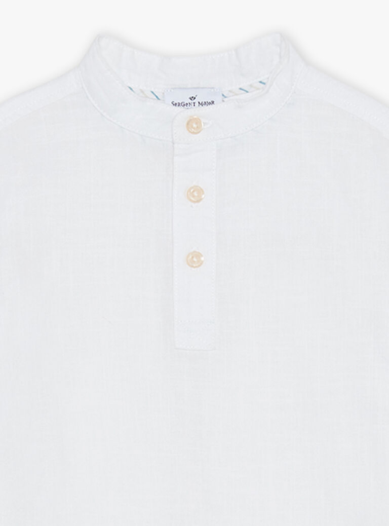 Chemise blanche manches longues